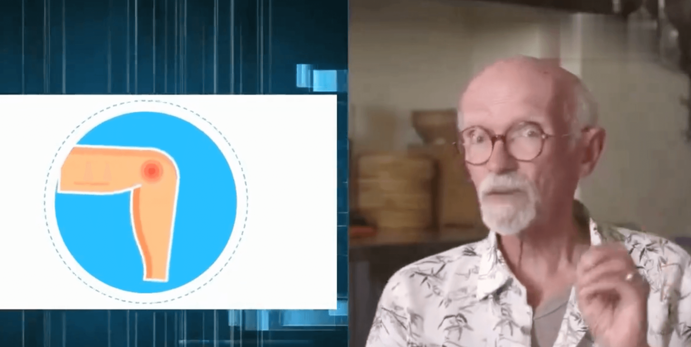 Dr. Franco Berrino durante l'intervista